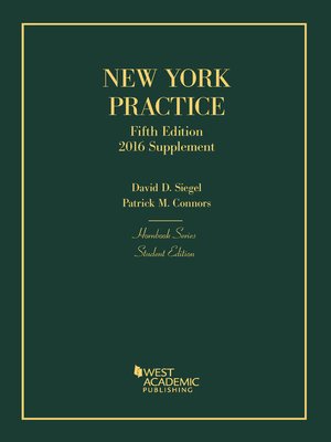 cover image of New York Practice